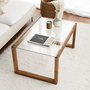 Hanah Home Mesa de centro Via - Wooden